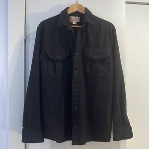 Filson 100% Wool Button down- size L